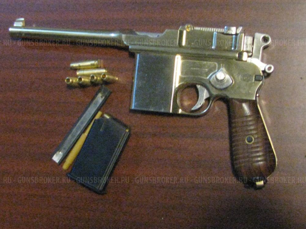 Маузер К96 (Mauser C96 или Mauser M712) шумовая модель от Marushin 