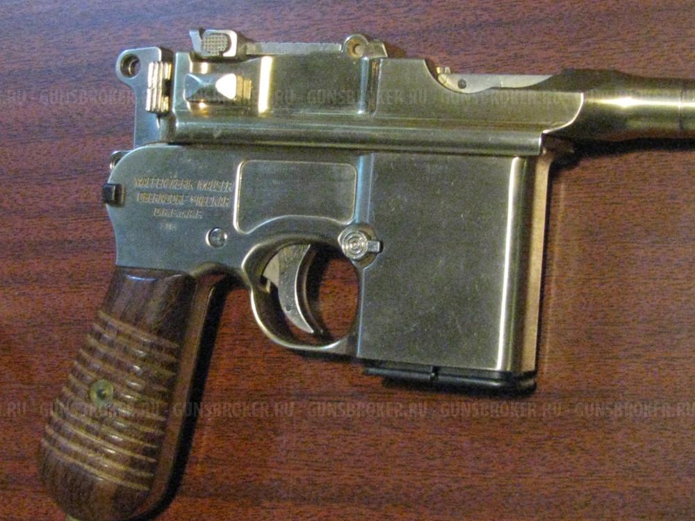 Маузер К96 (Mauser C96 или Mauser M712) шумовая модель от Marushin 
