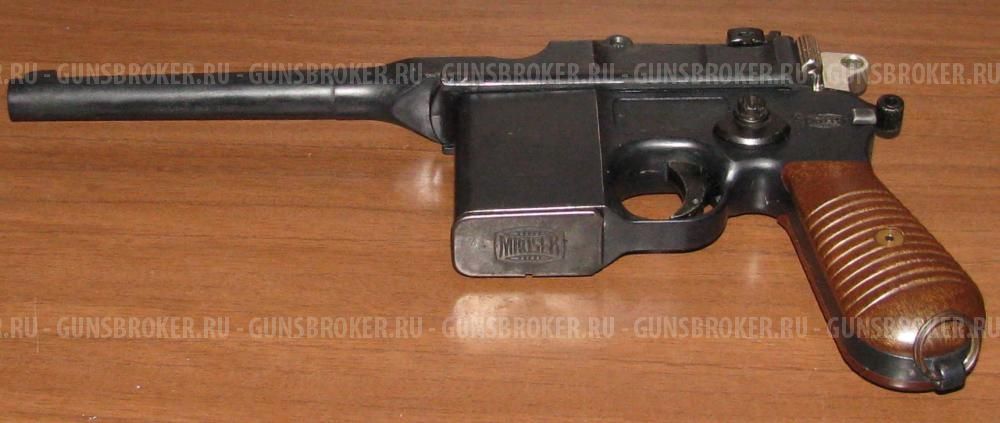 Маузер К96 (Mauser C96, или модель 712 «Schnellfeuer») шумовая модель