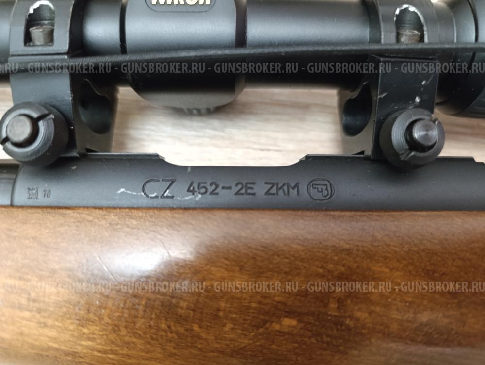 Мелкашка CZ452-2E ZKM 22LR