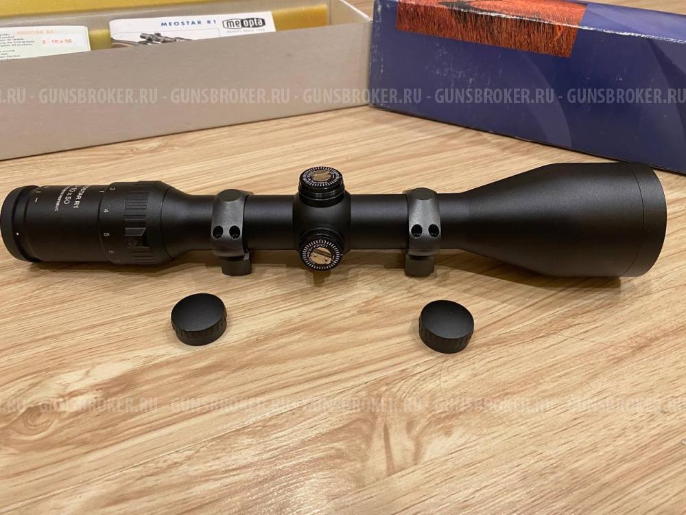 Meopta MeoStar R1 3-10x50 (Чехия) — Идеал. Полный комплект + Кольца.