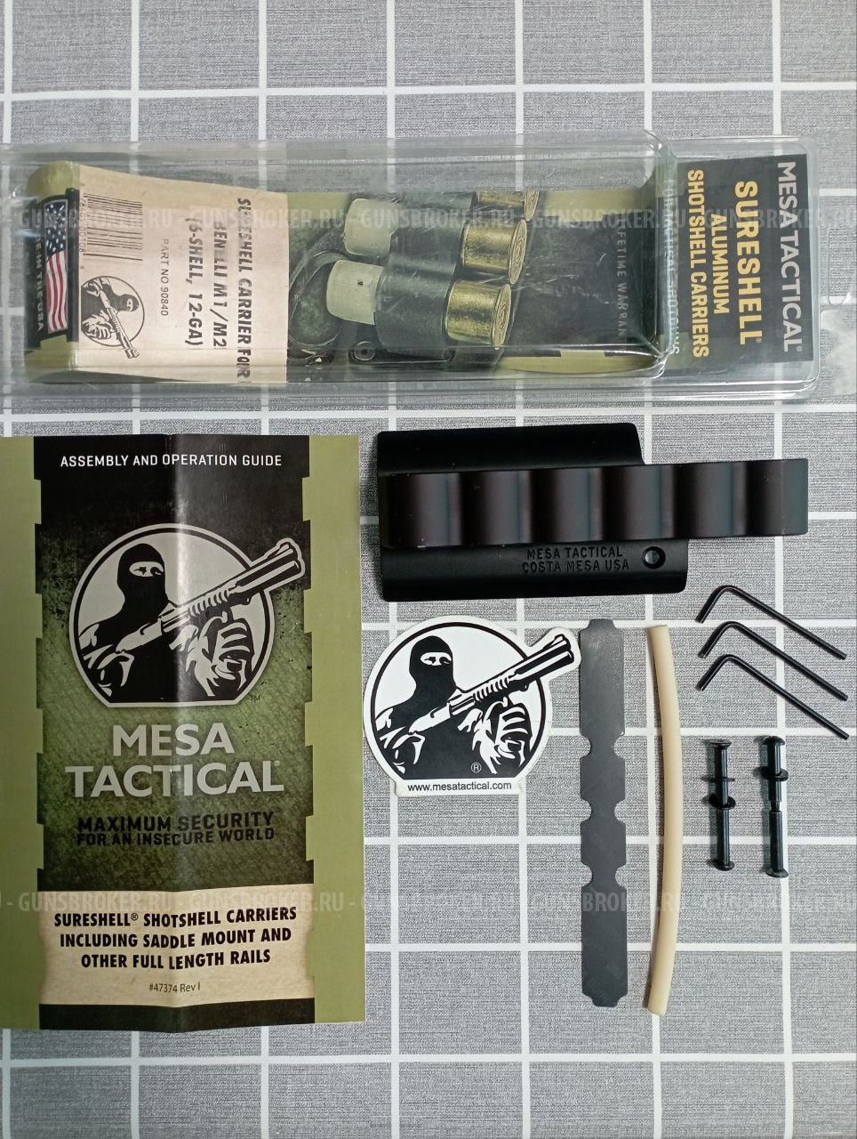 Mesa Tactical 90840 - SureShell Carrier - Benelli M1/M2/M3