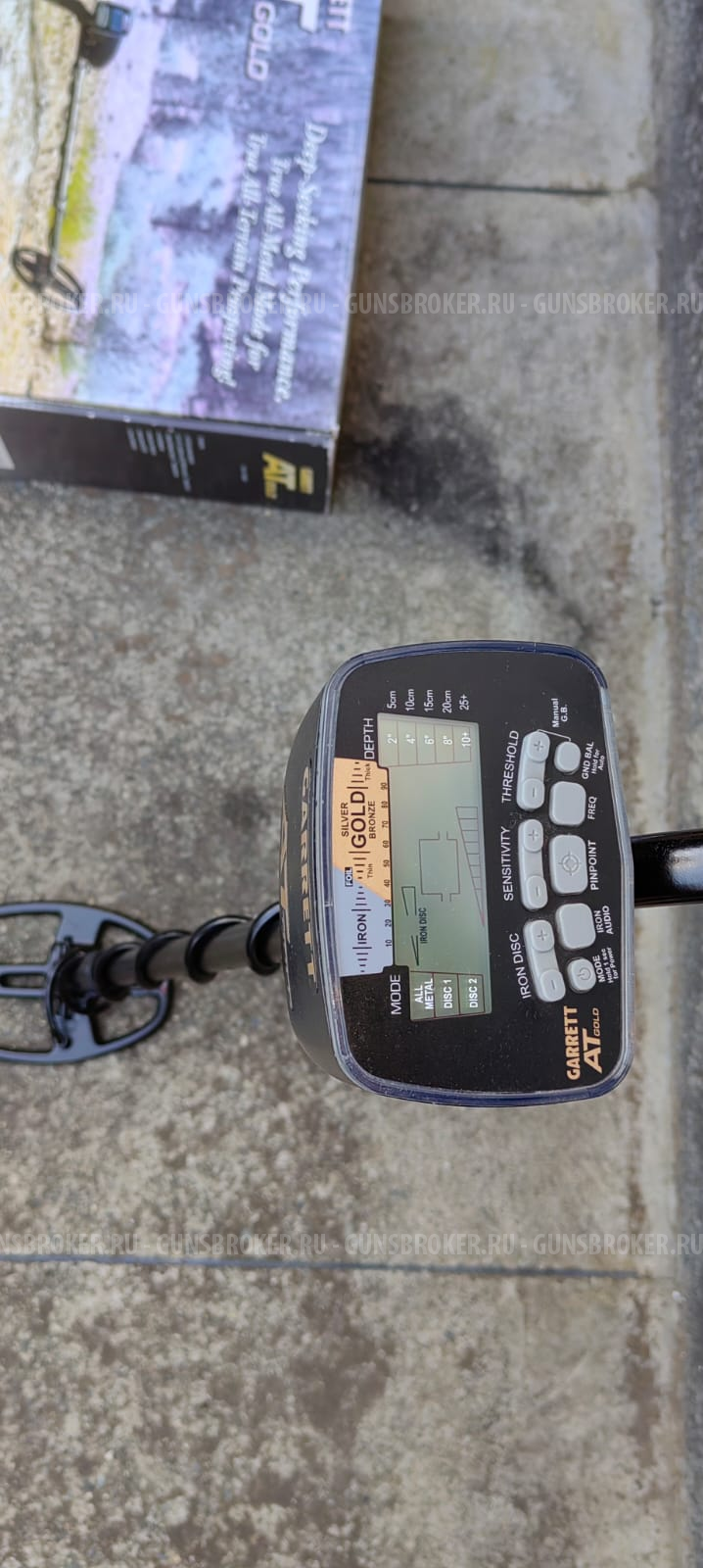 Металлоискатель Garrett AT Gold