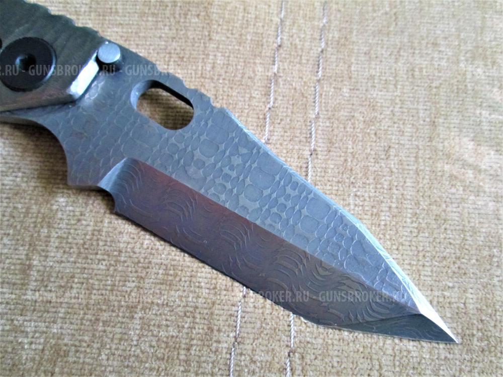 Mick Strider / Duane Dwyer Custom SNG Damascus 