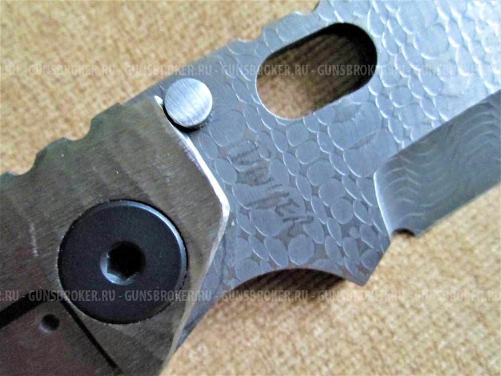 Mick Strider / Duane Dwyer Custom SNG Damascus 