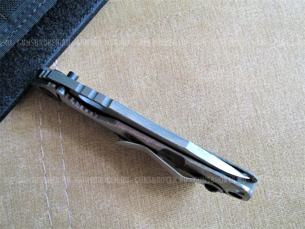 Mick Strider / Duane Dwyer Custom SNG Damascus 