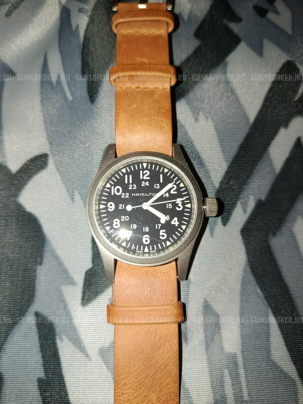 Милитари часы Hamilton Khaki Field Mechanical.
