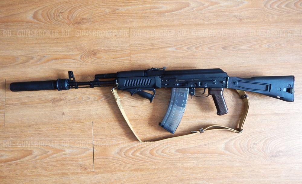 ММГ АК-74М. В тюнинге с комплектом. С макетом ПБС.