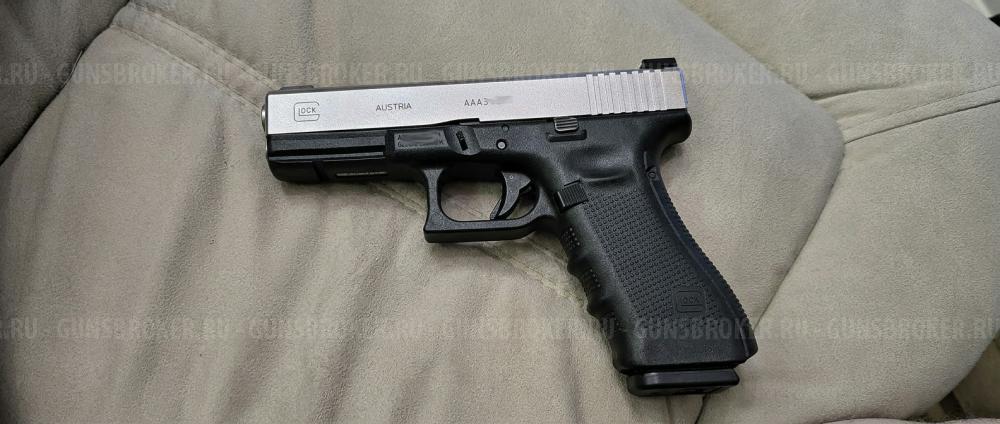 ММГ Glock 17 Gen4 Silver (9x19mm)
