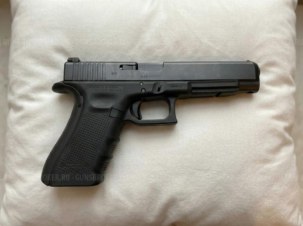 ММГ Glock 34 Gen4 Silver (9x19mm)