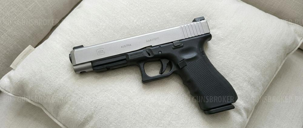 ММГ Glock 34 Gen4 Silver (9x19mm)