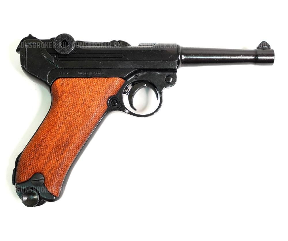 ММГ Пистолет Luger Parabellum P08, дерев. рукоять (Германия, 1898 г.)