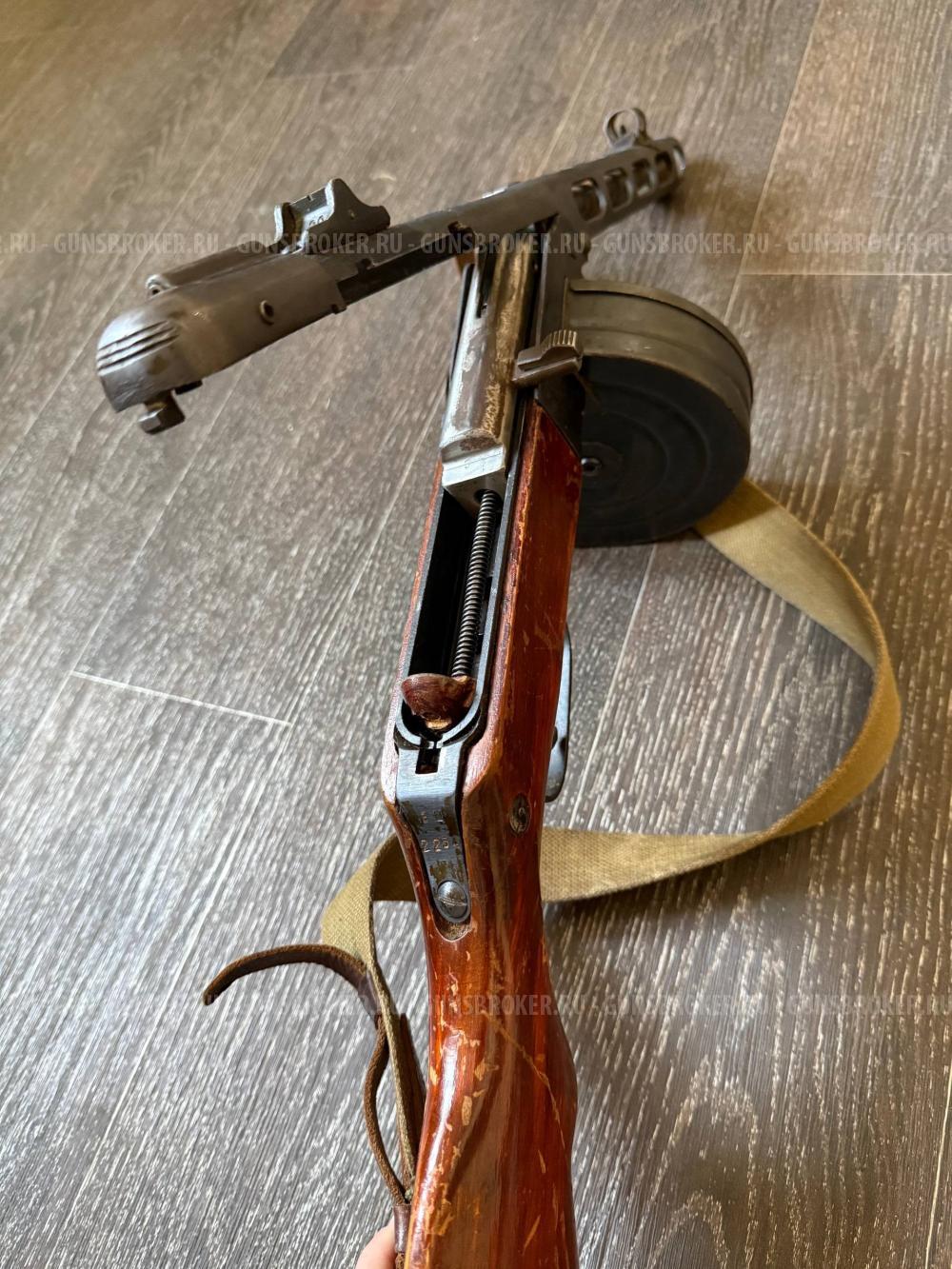 ММГ ППШ-41 (1945 г.), оригинал, весь на одном номере, с документами !!! СРОЧНО !!!