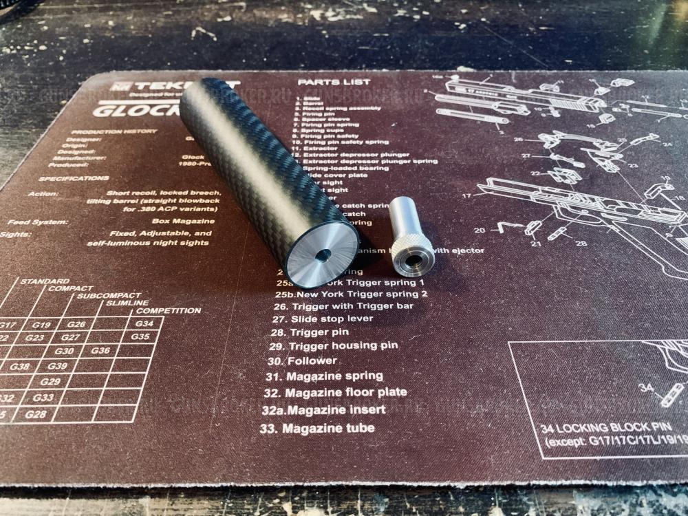 Модератор с адаптером для zr arms pp700 strike one