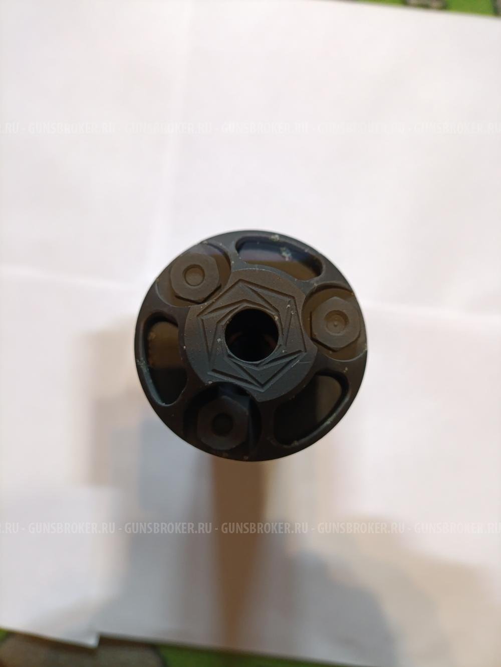 ПБС макет ММГ Гексагон 7,62 . Резьба 15*1 (Лос 145)