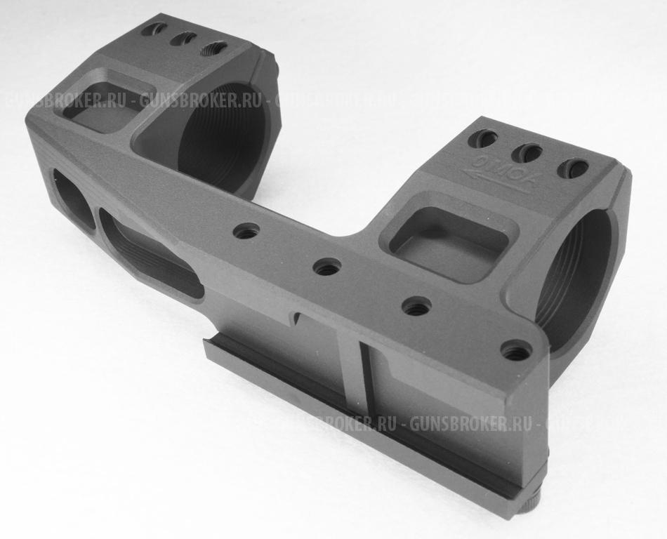Моноблок РОСТ ХВАТ на AR-15 30 мм, 20МОА, выс. 26,5 мм,с выносом+вивер на полукольце (№33)