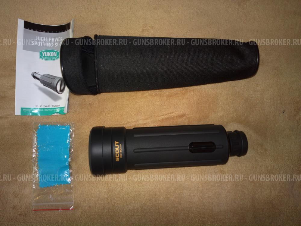 Монокляр YUKON зрительная труба SKOUT 30+50 WA