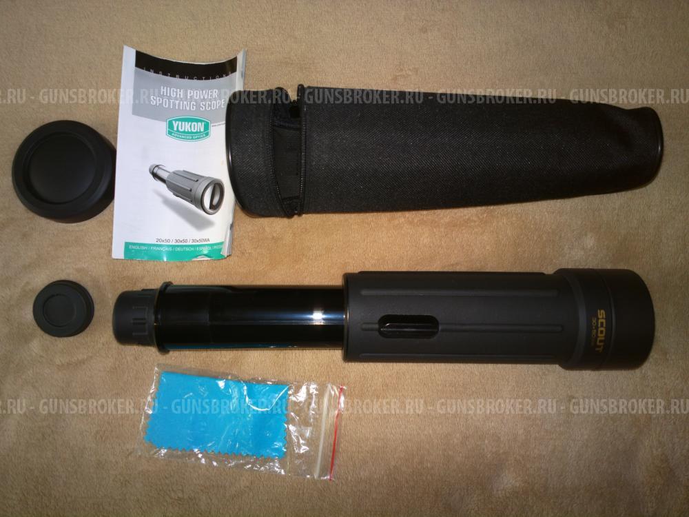 Монокляр YUKON зрительная труба SKOUT 30+50 WA