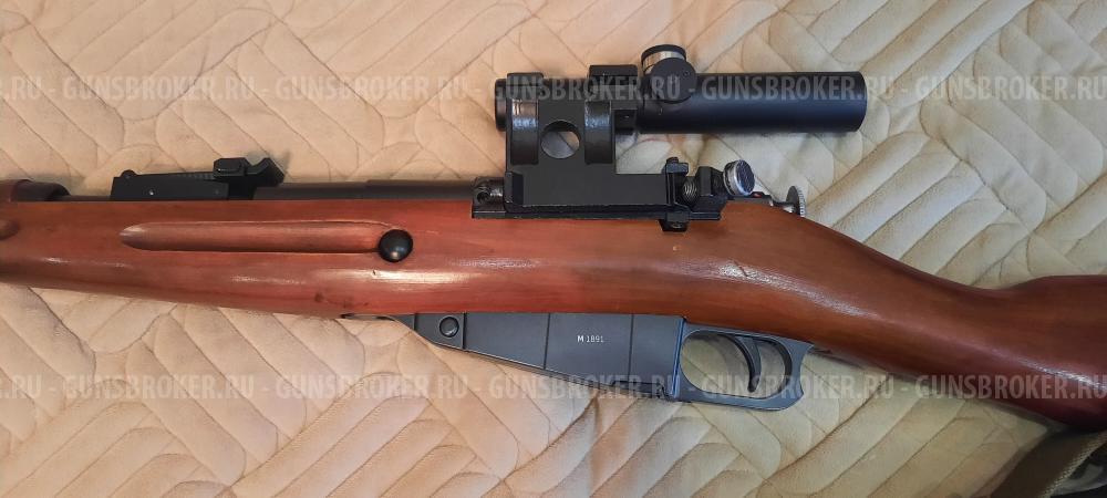 Мосинка,пневматика,снайперская оснастка,пу-1 реплика.