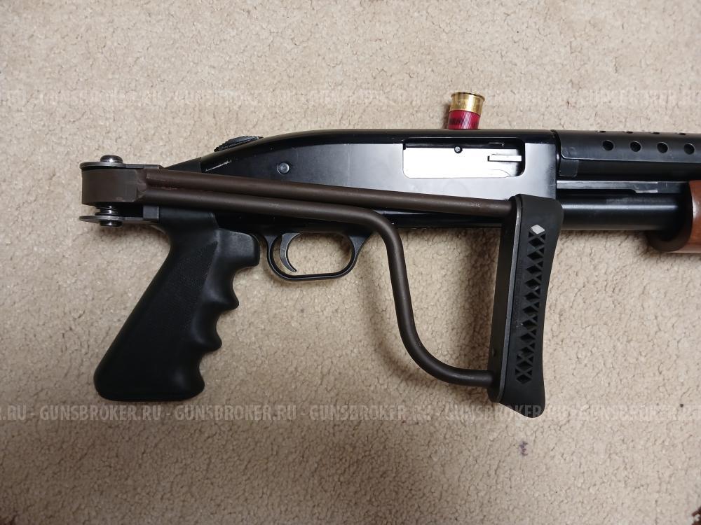 Моссберг 500: складной приклад, сайдсэдл