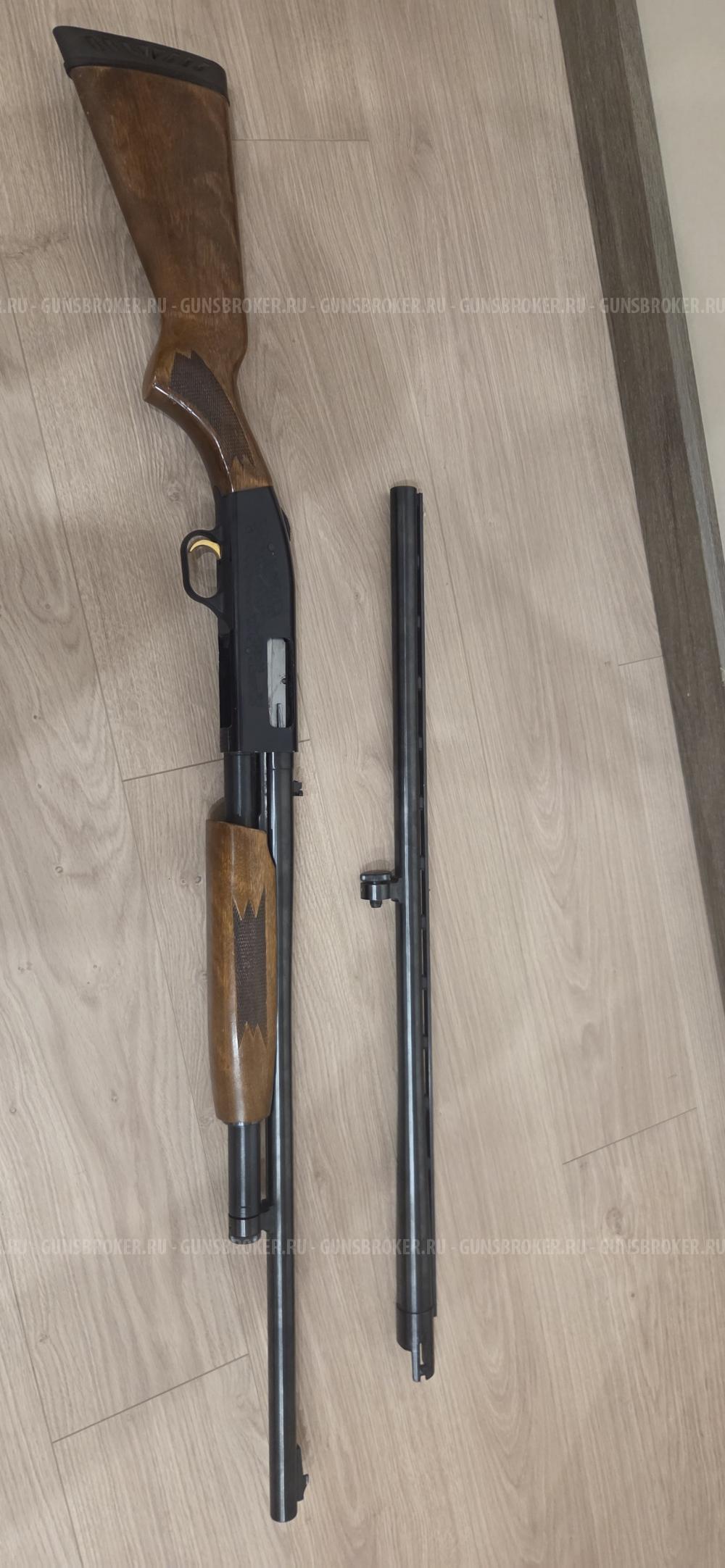 MOSSBERG 500A с дополнительным стволом 12х76 