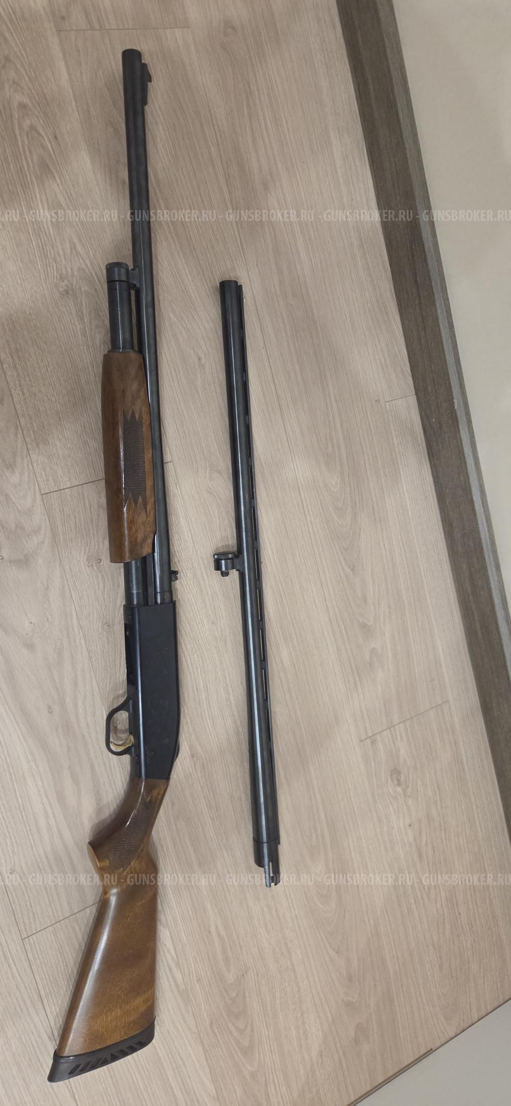 MOSSBERG 500A с дополнительным стволом 12х76 