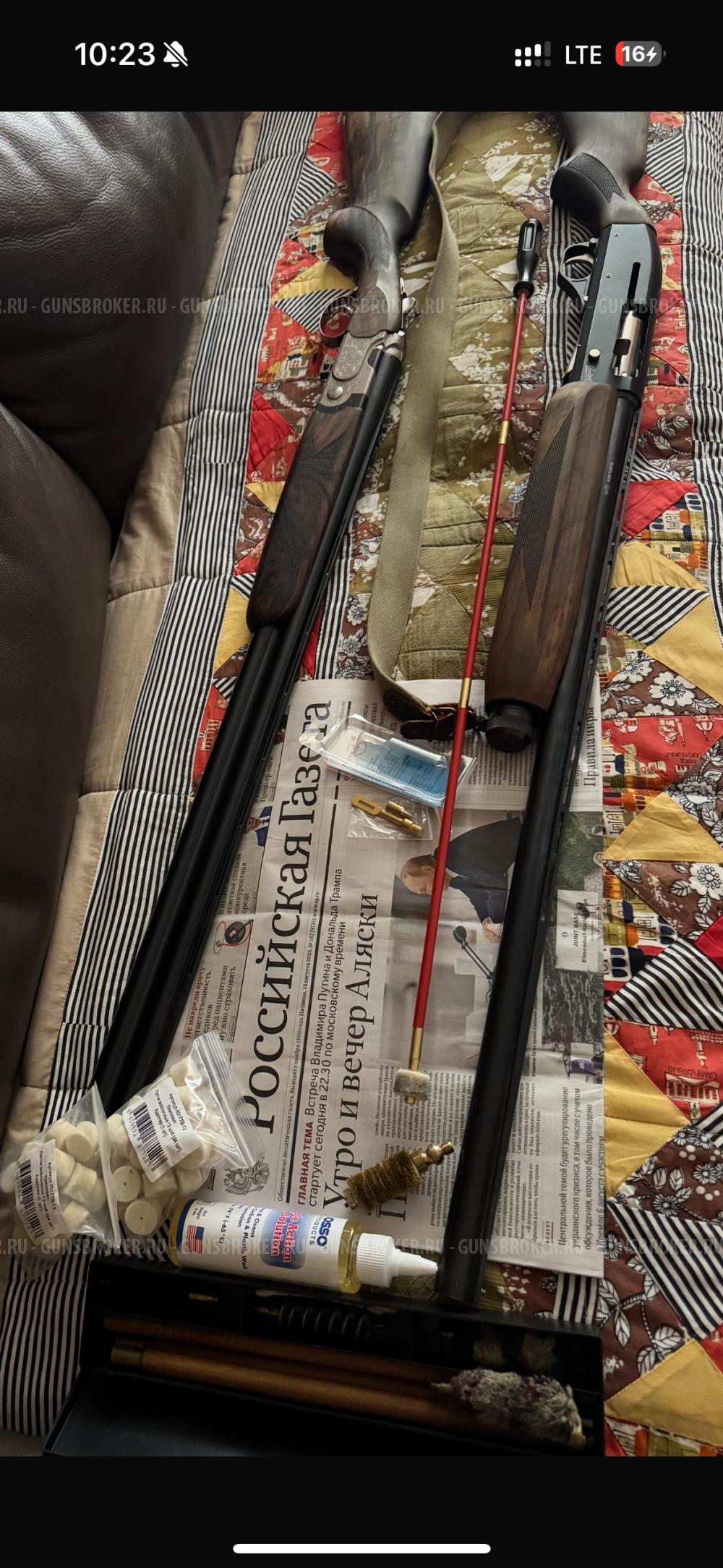 МР-153 и Hatsan 70