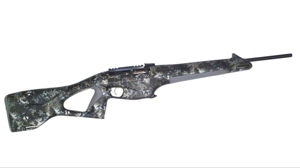 МР-161К .22LR КАМО камуфл, Криптек,бело-синий, soft touch