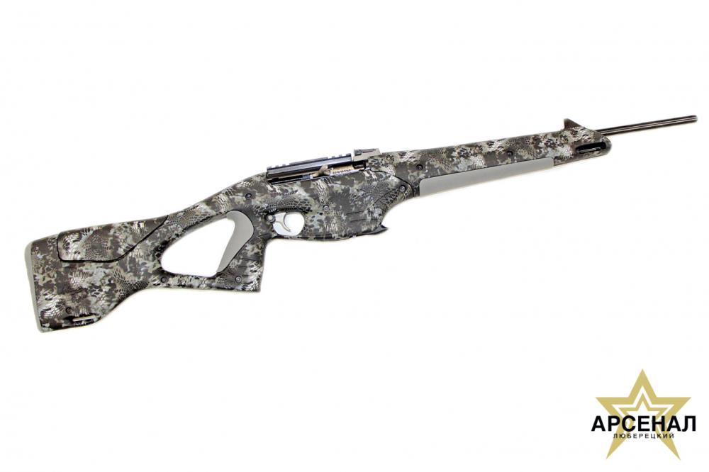 МР-161К .22LR КАМО камуфл, Криптек,бело-синий, soft touch