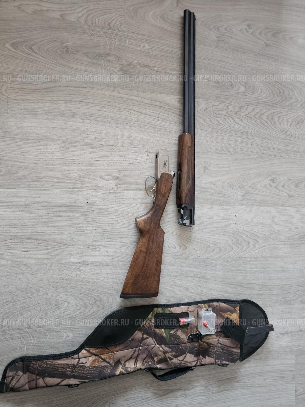 МР-27ЕМ-1С; 12/76; орех; 750 мм; Спортинг; ствольная коробка: никель; резиновый затылок