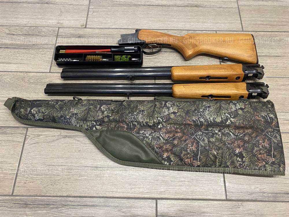 Ружье МР-27ЕМ 12/76 Бук, вертикальное с двумя стволами