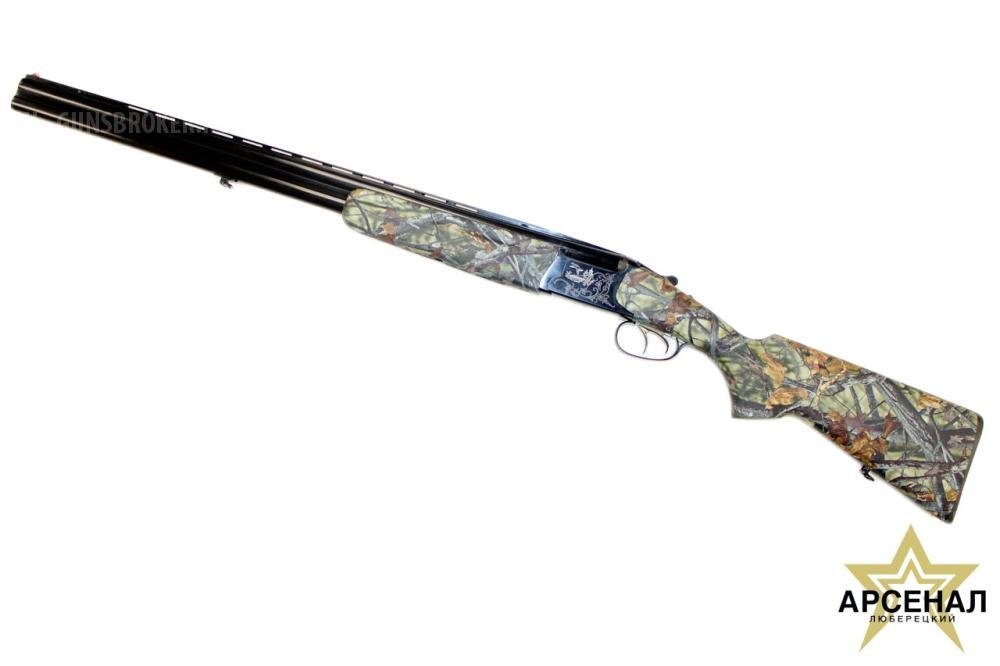 МР-27М 12/76 (РУСИЧ бук, камуфл. Осенний лес желт., L=725, Soft Touch, компл. д/чистки