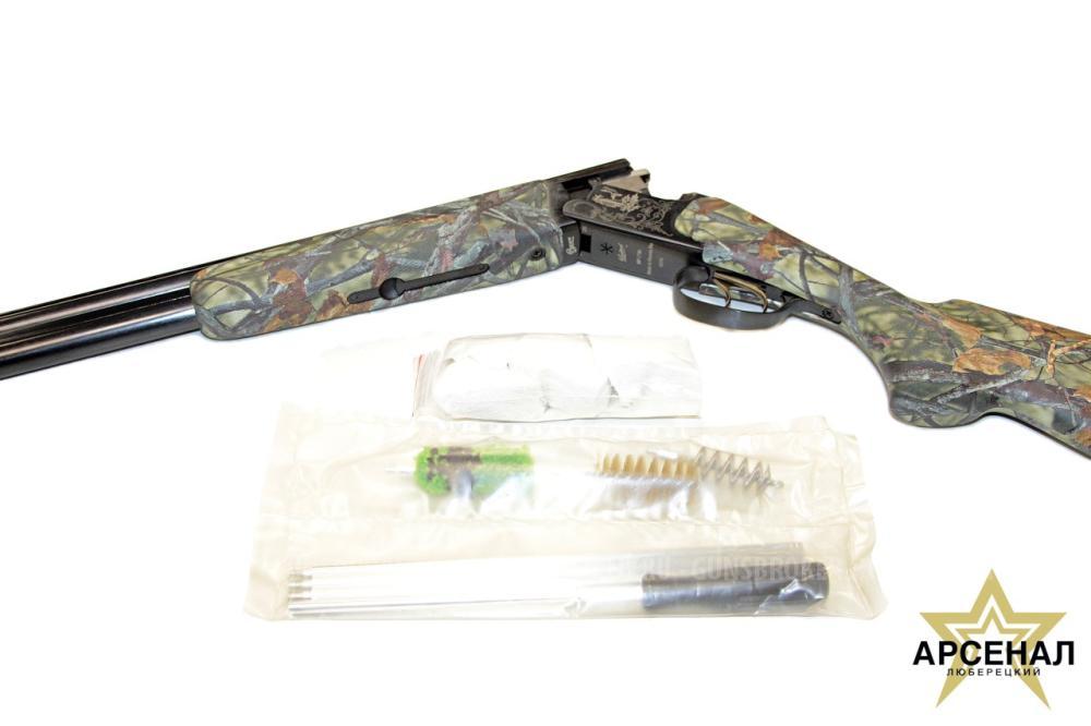 МР-27М 12/76 (РУСИЧ бук, камуфл. Осенний лес желт., L=725, Soft Touch, компл. д/чистки