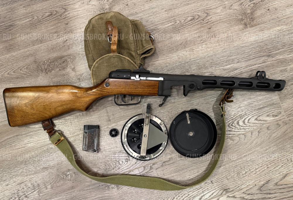 МР-562К "ППШ" винтовка пневматическая газобалонная, 1943 г.