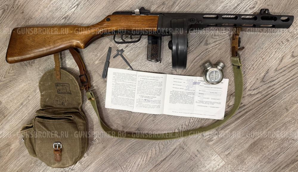 МР-562К "ППШ" винтовка пневматическая газобалонная, 1943 г.
