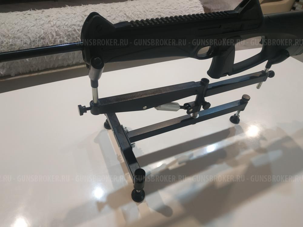 Станок для пристрелки и чистки оружия.