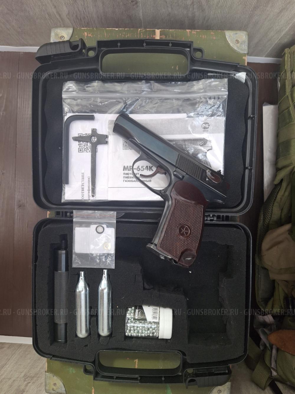 МР-654К из боевого. Полный тюнинг. С комплектом. Ковка. 32 серия. СССР.