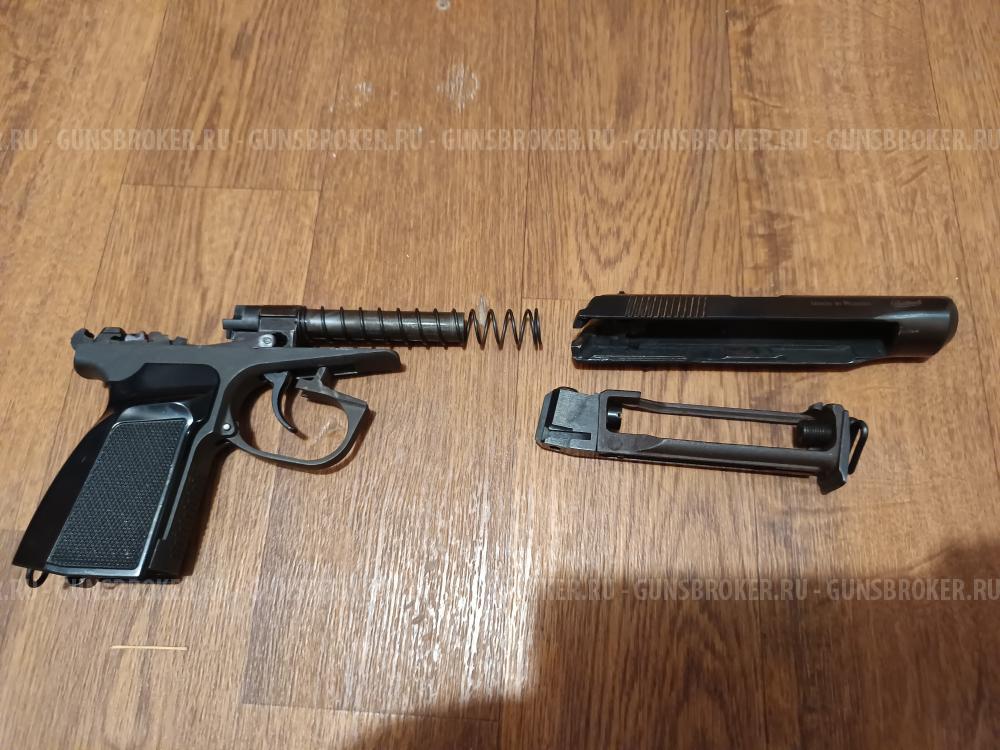 Мр-654к Baikal пневмат 4,5 мм. Макаров