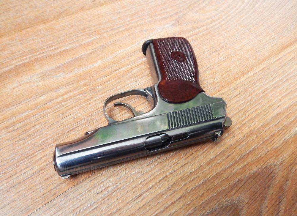 МР-654К из боевого. В тюнинге. Никель. С комплектом. Ковка. В идеале. 32 серия. Эксклюзив.