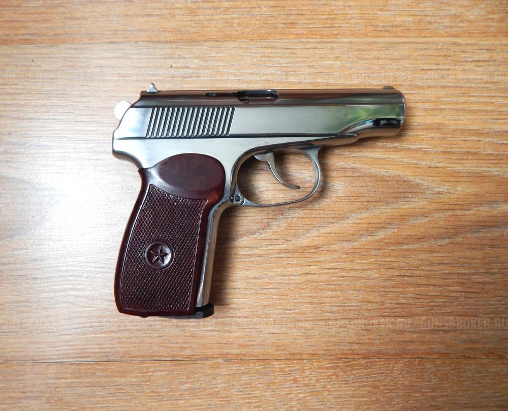 МР-654К из боевого. В тюнинге. Никель. С комплектом. Ковка. В идеале. 32 серия. Эксклюзив.