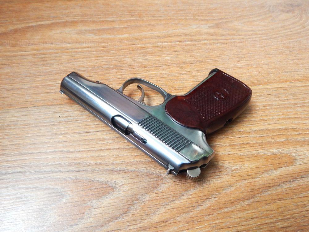 МР-654К из боевого. В тюнинге. Никель. С комплектом. Ковка. В идеале. 32 серия. Эксклюзив.