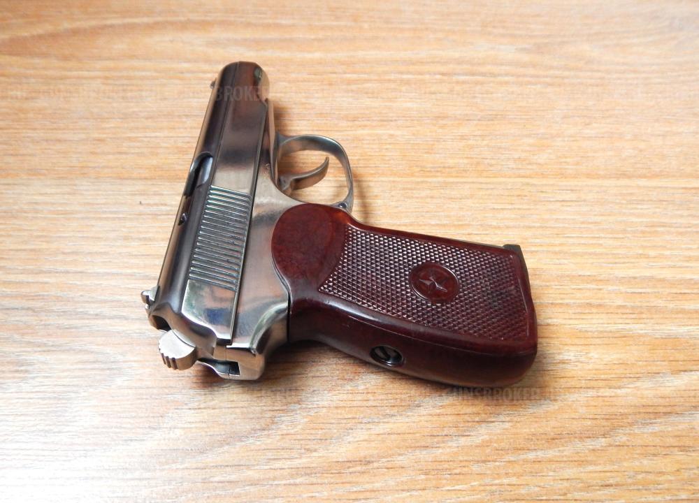 МР-654К из боевого. В тюнинге. Никель. С комплектом. Ковка. В идеале. 32 серия. Эксклюзив.