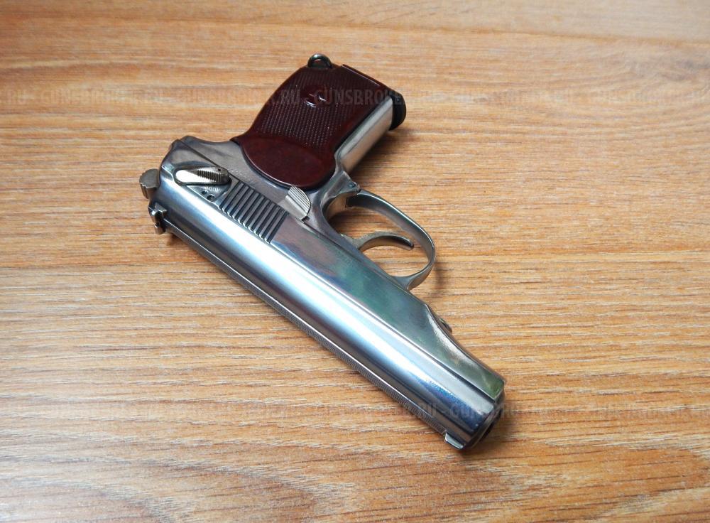 МР-654К из боевого. В тюнинге. Никель. С комплектом. Ковка. В идеале. 32 серия. Эксклюзив.