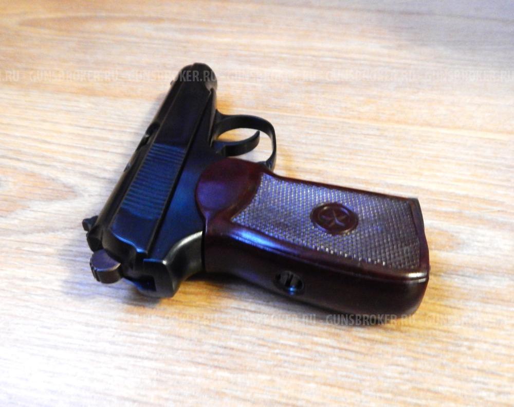 МР-654К из боевого. В тюнинге. С комплектом. Ковка. 32 серия. СССР. С кобурой и удлинителе