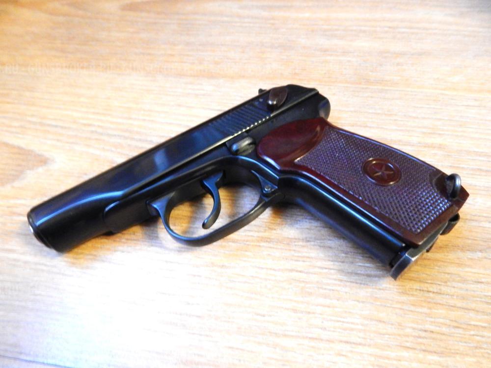 МР-654К из боевого. В тюнинге. С комплектом. Ковка. 32 серия. СССР. С кобурой и удлинителе