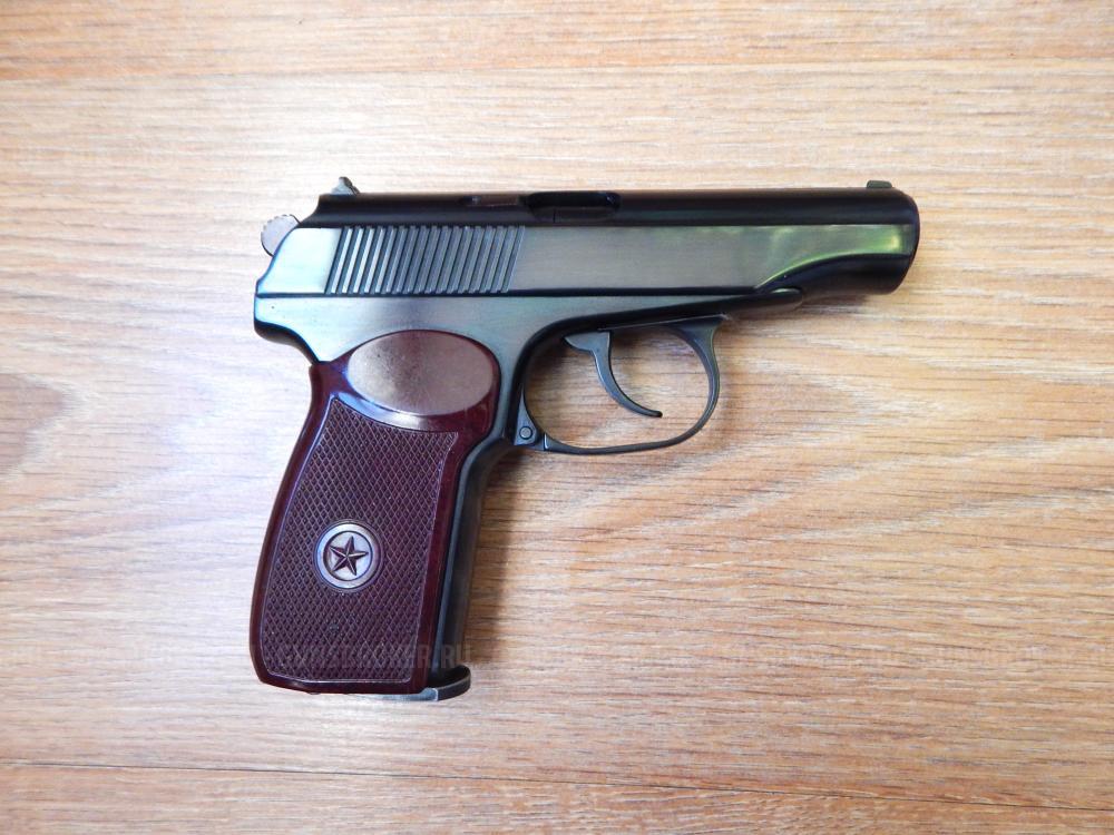 МР-654К из боевого. В тюнинге. С комплектом. Ковка. 32 серия. СССР. С кобурой.