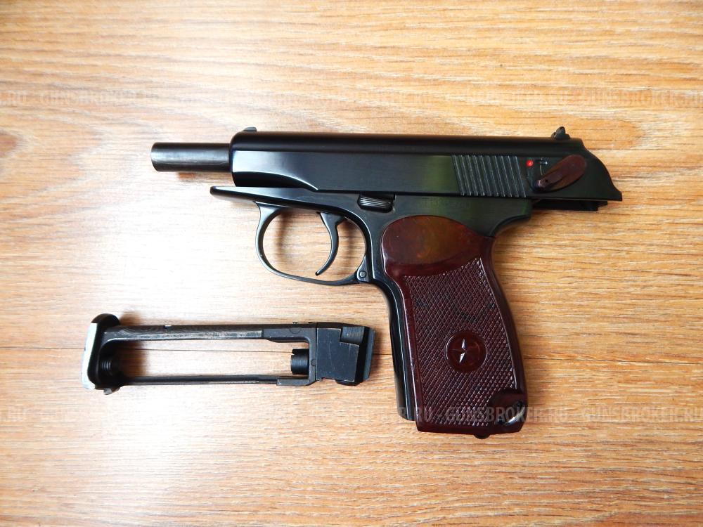 МР-654К из боевого. В тюнинге. С комплектом. Ковка. В идеале. 32 серия. С кобурой. СССР.