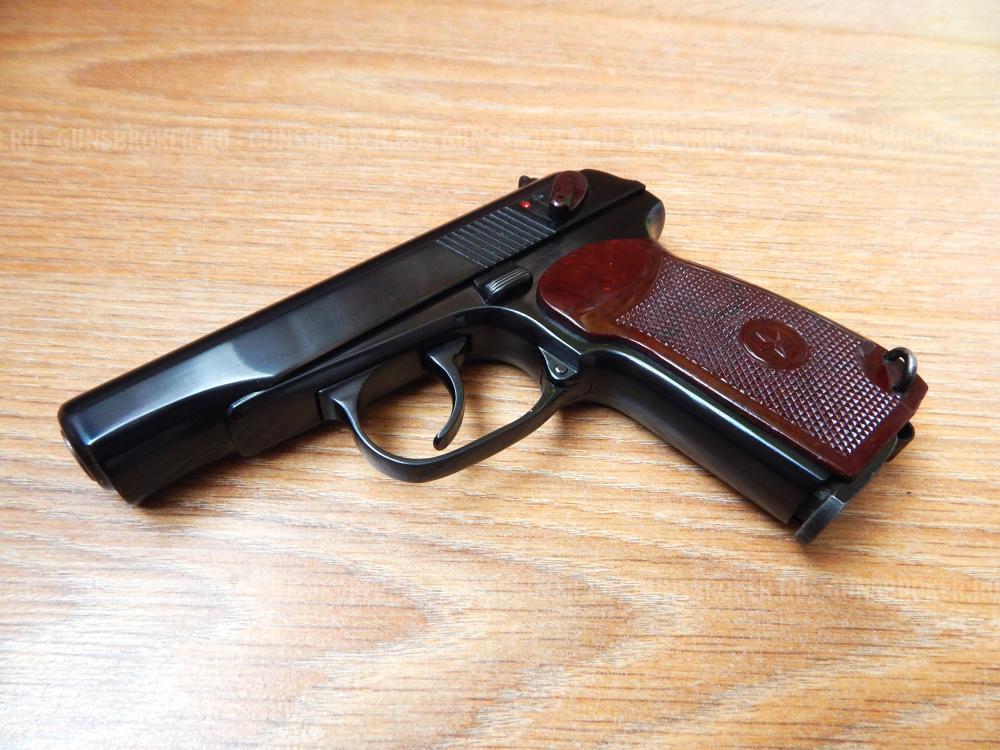 МР-654К из боевого. В тюнинге. С комплектом. Ковка. В идеале. 32 серия. С кобурой. СССР.