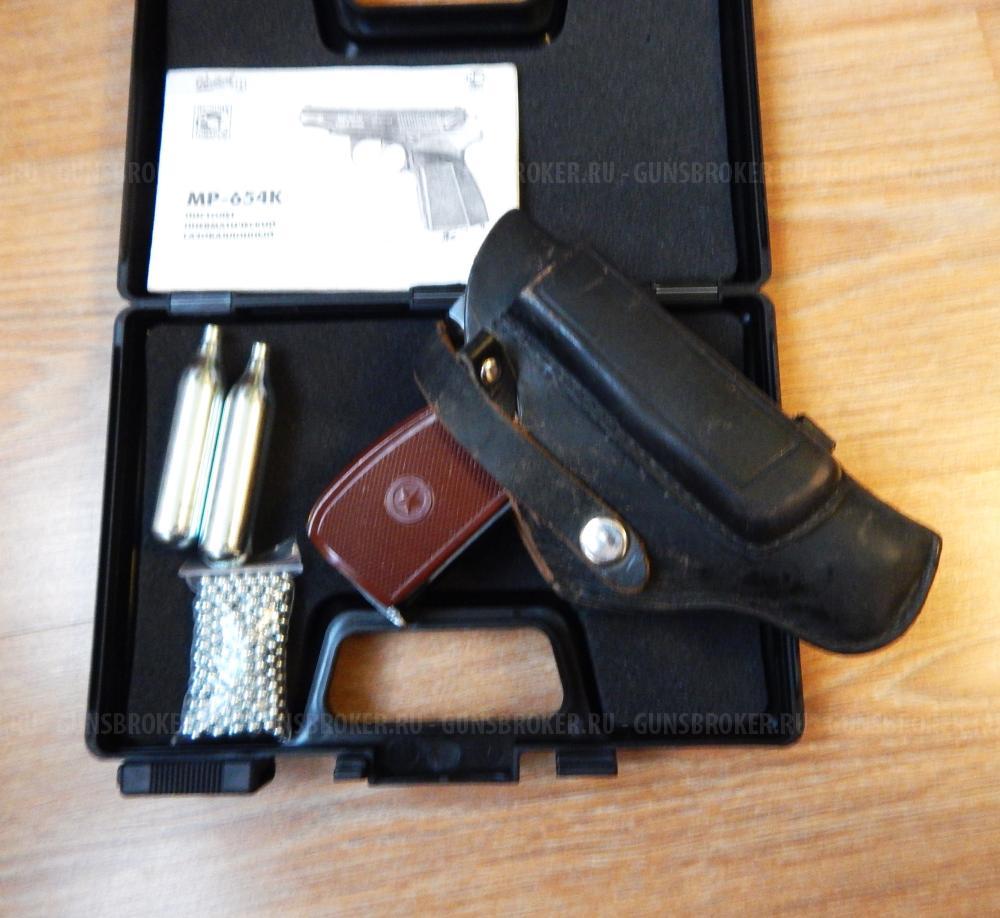 МР-654К в тюнинге. С комплектом. Красивый! 20 серия. 2004 год. Редкий затвор, горбатый