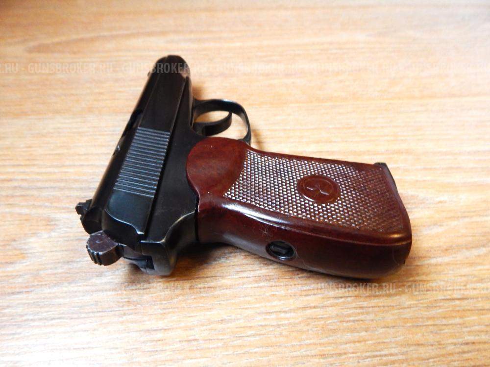 МР-654К из боевого. В тюнинге. С комплектом. Ковка. В идеале. 32 серия. СССР. С кобурой.